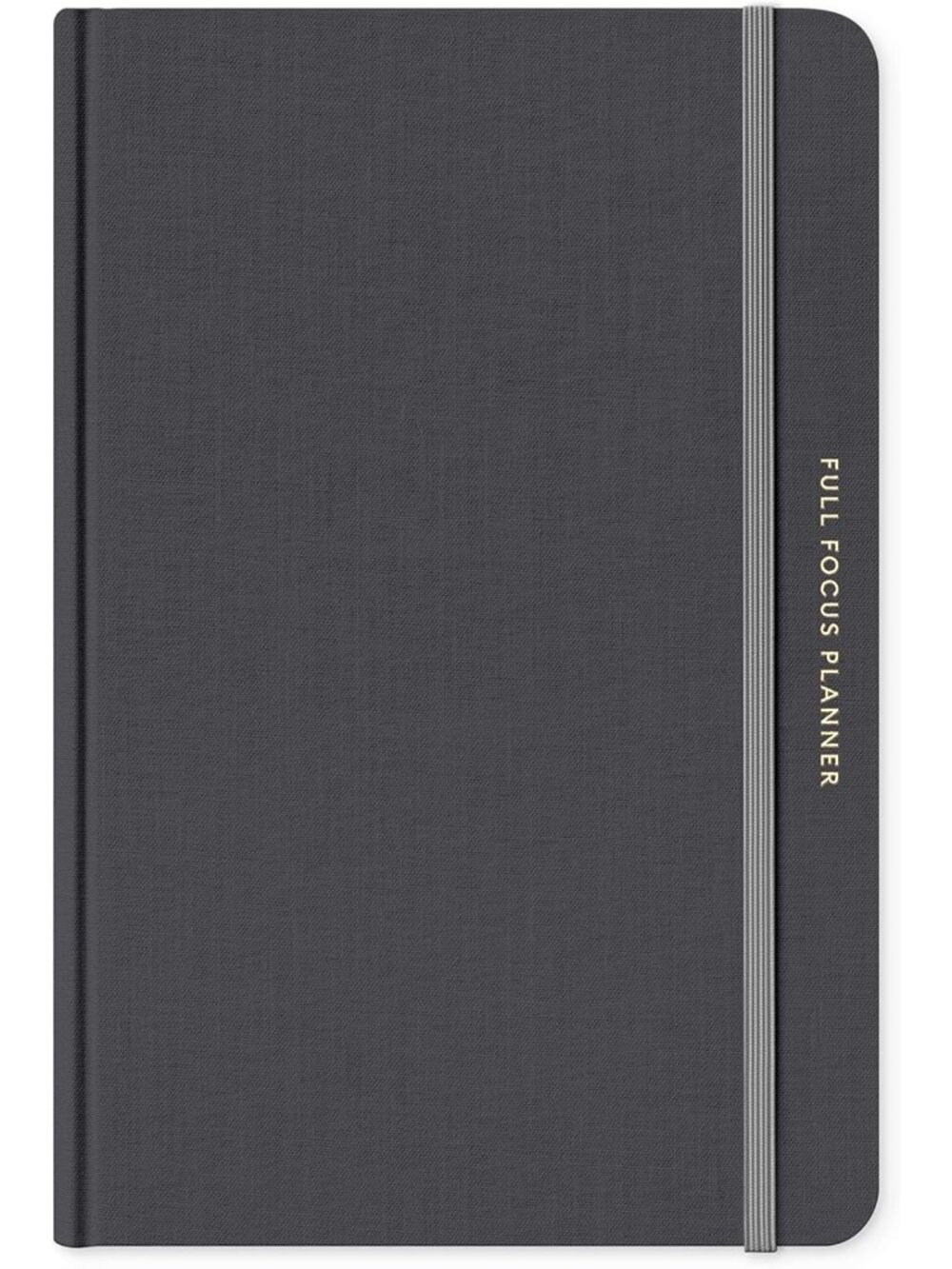 Gray Linen Daily Planner - Boost Focus, Reduce Overwhelm, Achieve Goals